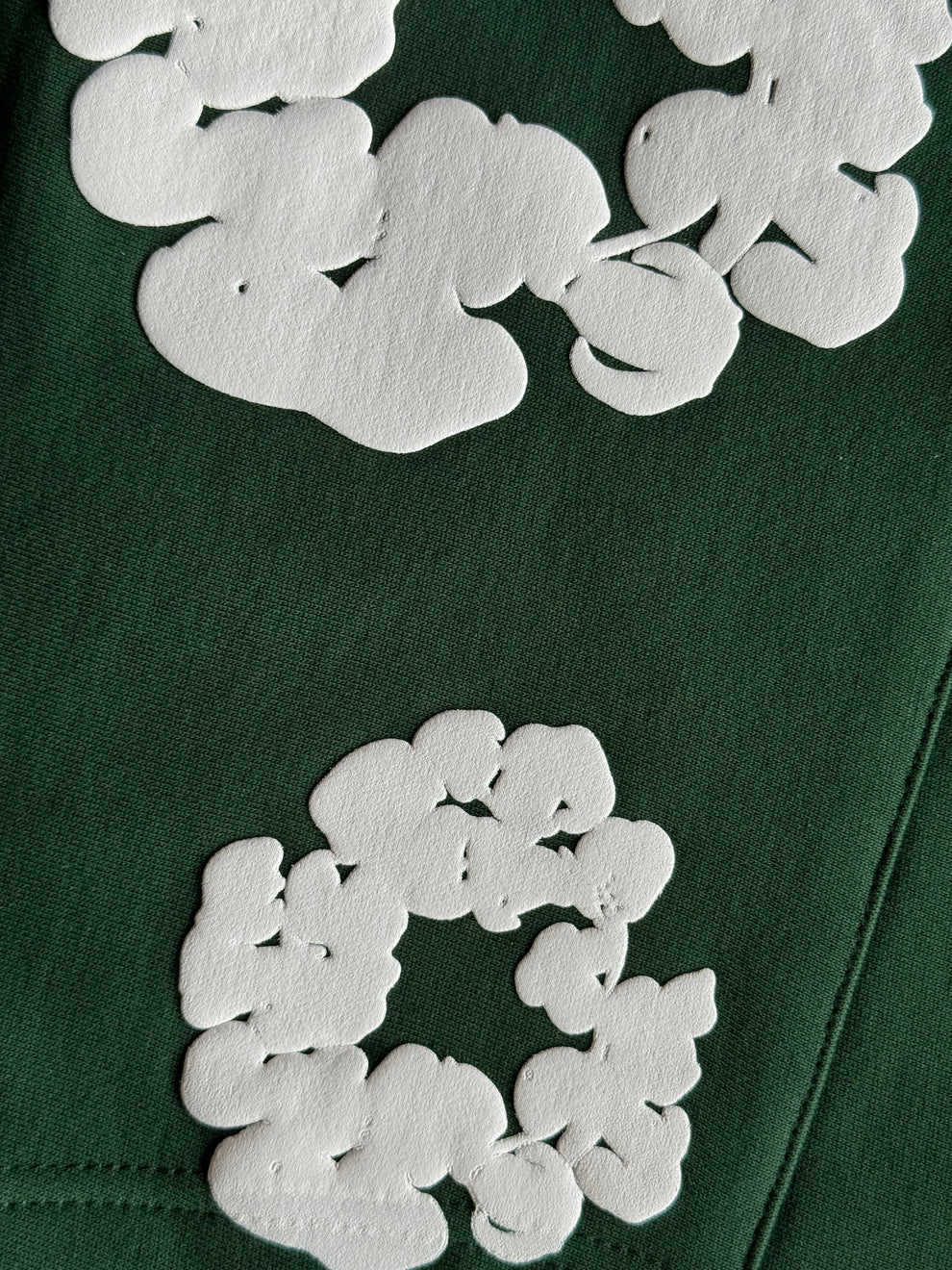 Hoodie Denim Tears Verde