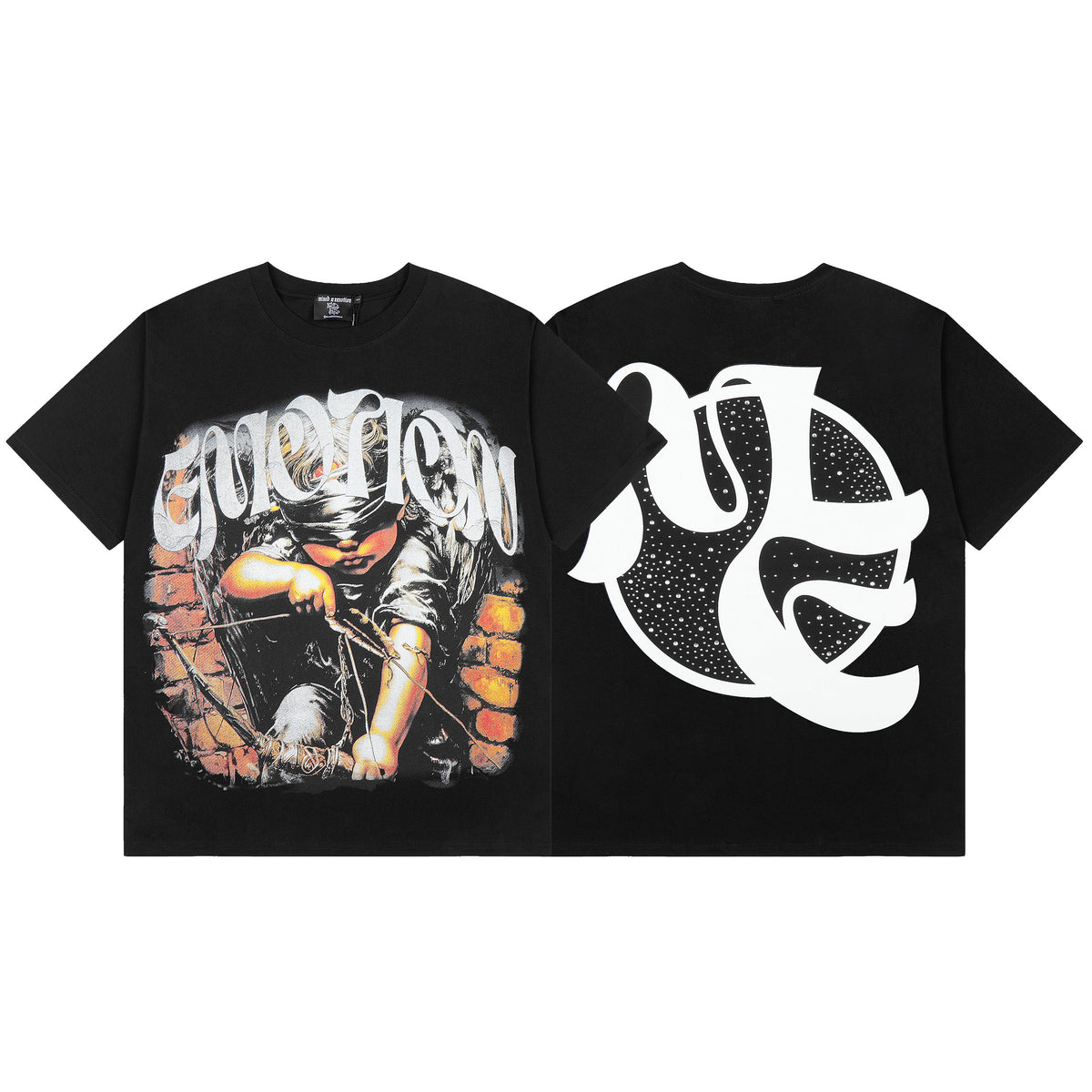 Playera Mixed Emotion – Urban Rebel Black