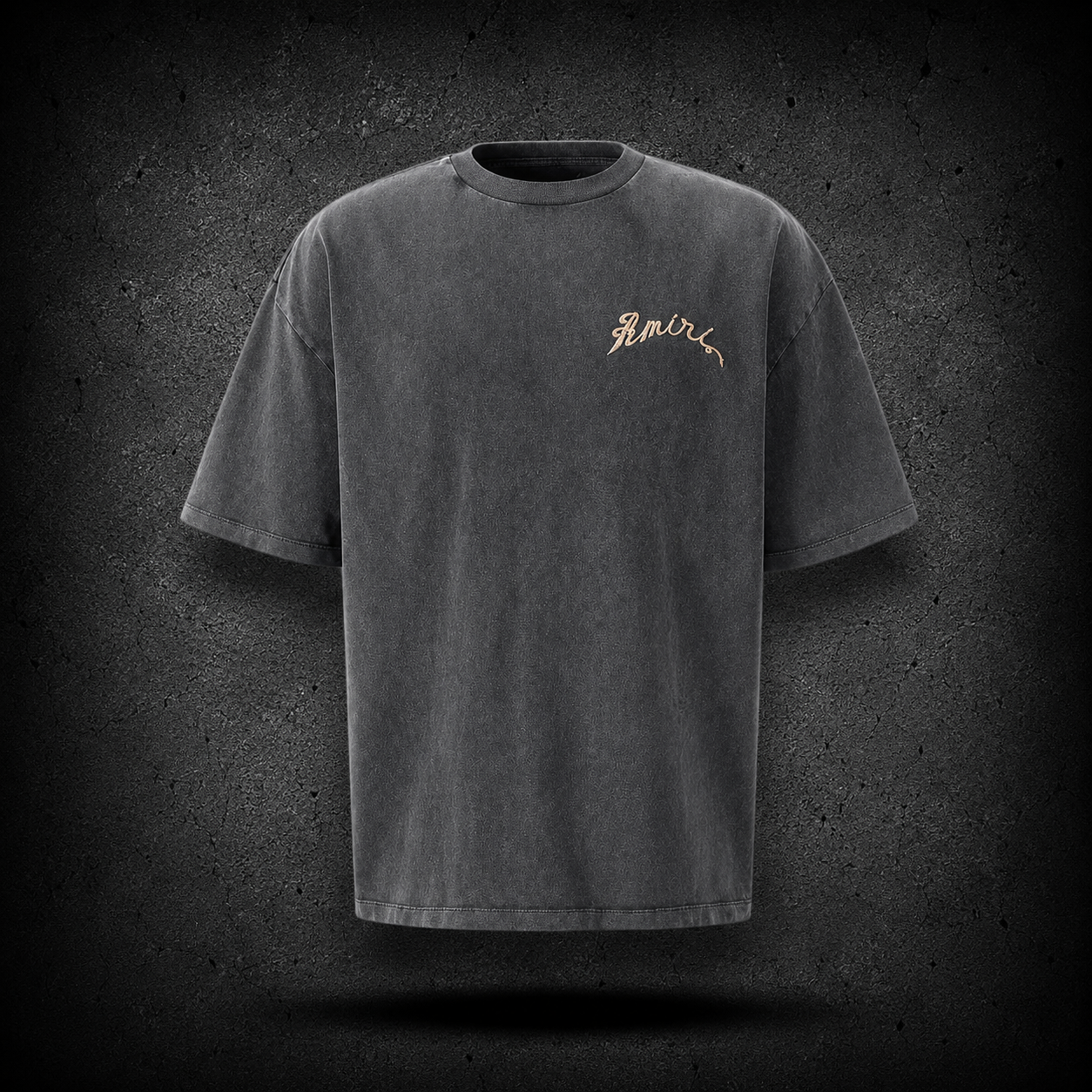 Playera AMIRI Dragon Washed Gray