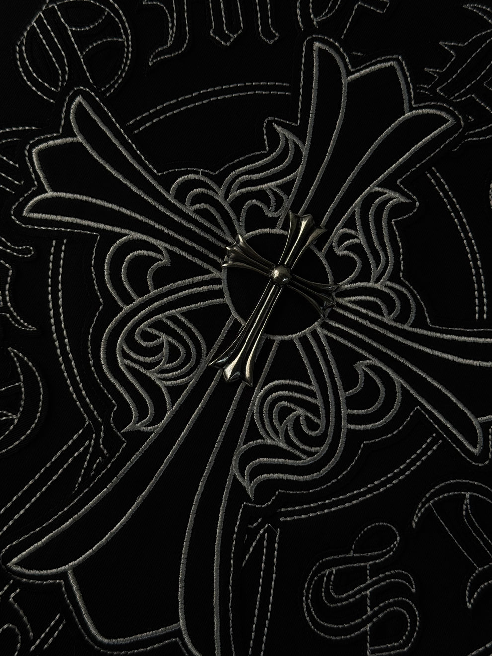 3 Cruzes De Metal Chrome Hearts