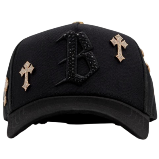 BARBAS HATS "B CHROME ORO 14K"