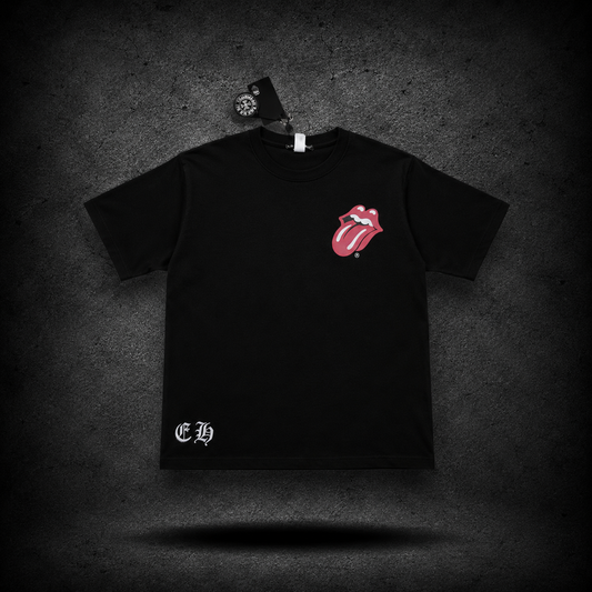 Playera Chrome Hearts x Rolling Stones Black