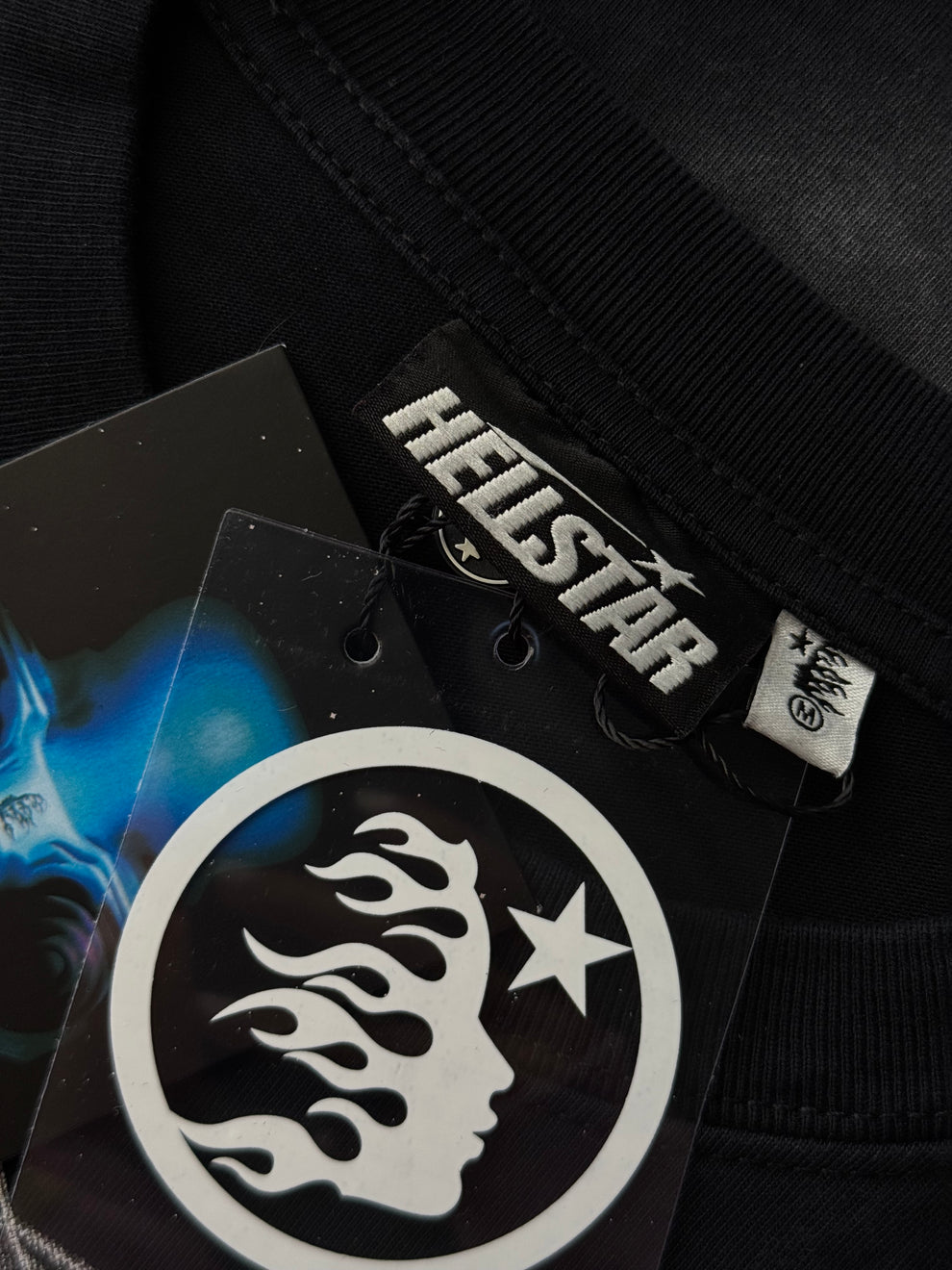 Playera Hellstar No Evil Negra
