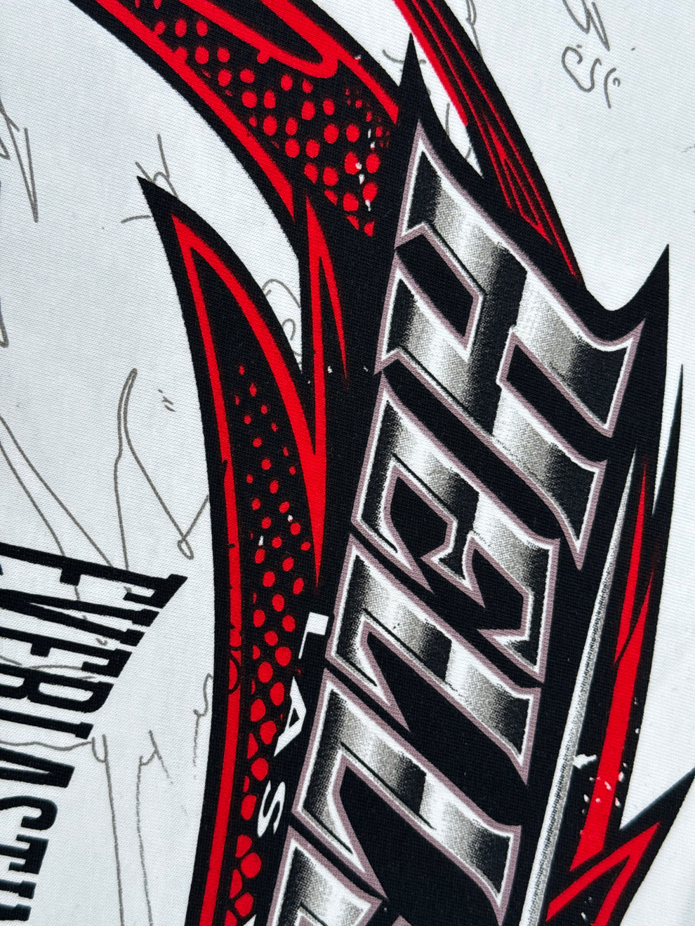 Playera Hellstar Signature Blade White