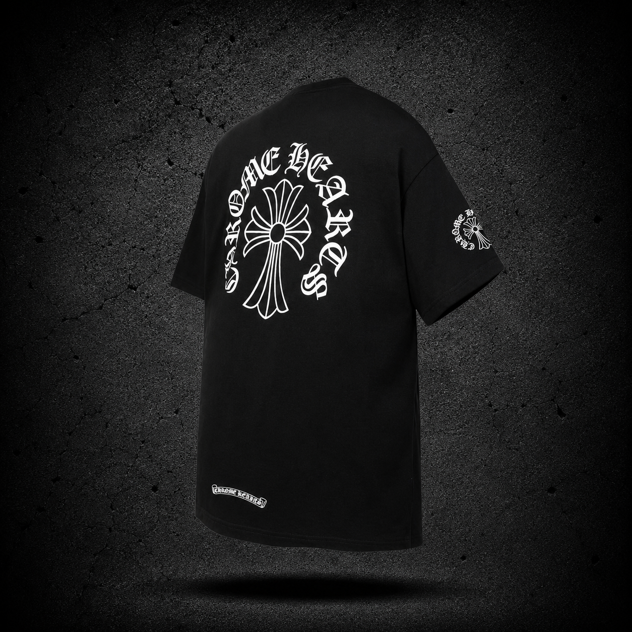Playera Chrome Hearts Pocket Cross Negra