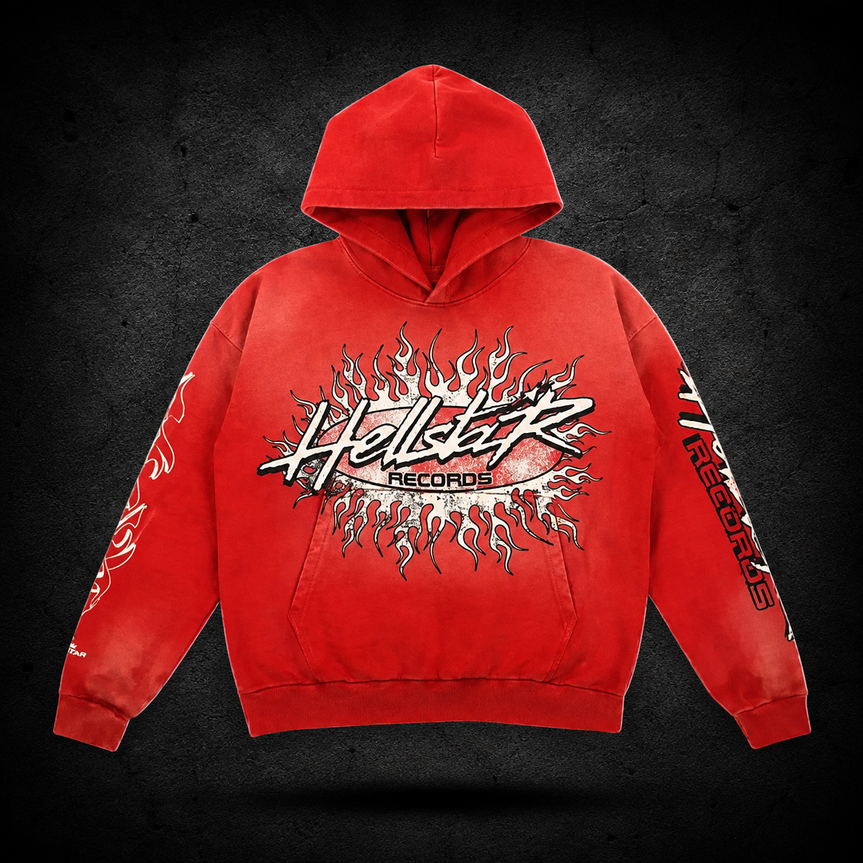 Hoodie Hellstar Records Red