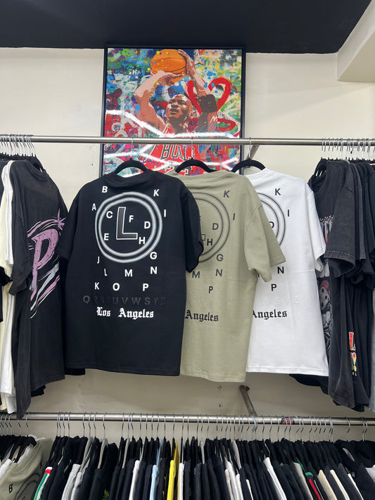 Playera Los Angeles Oversize