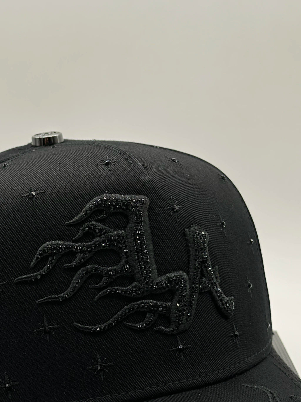 GORRA BIG BOSS X KLAN HATS // LA FLAME BLACK KLAN