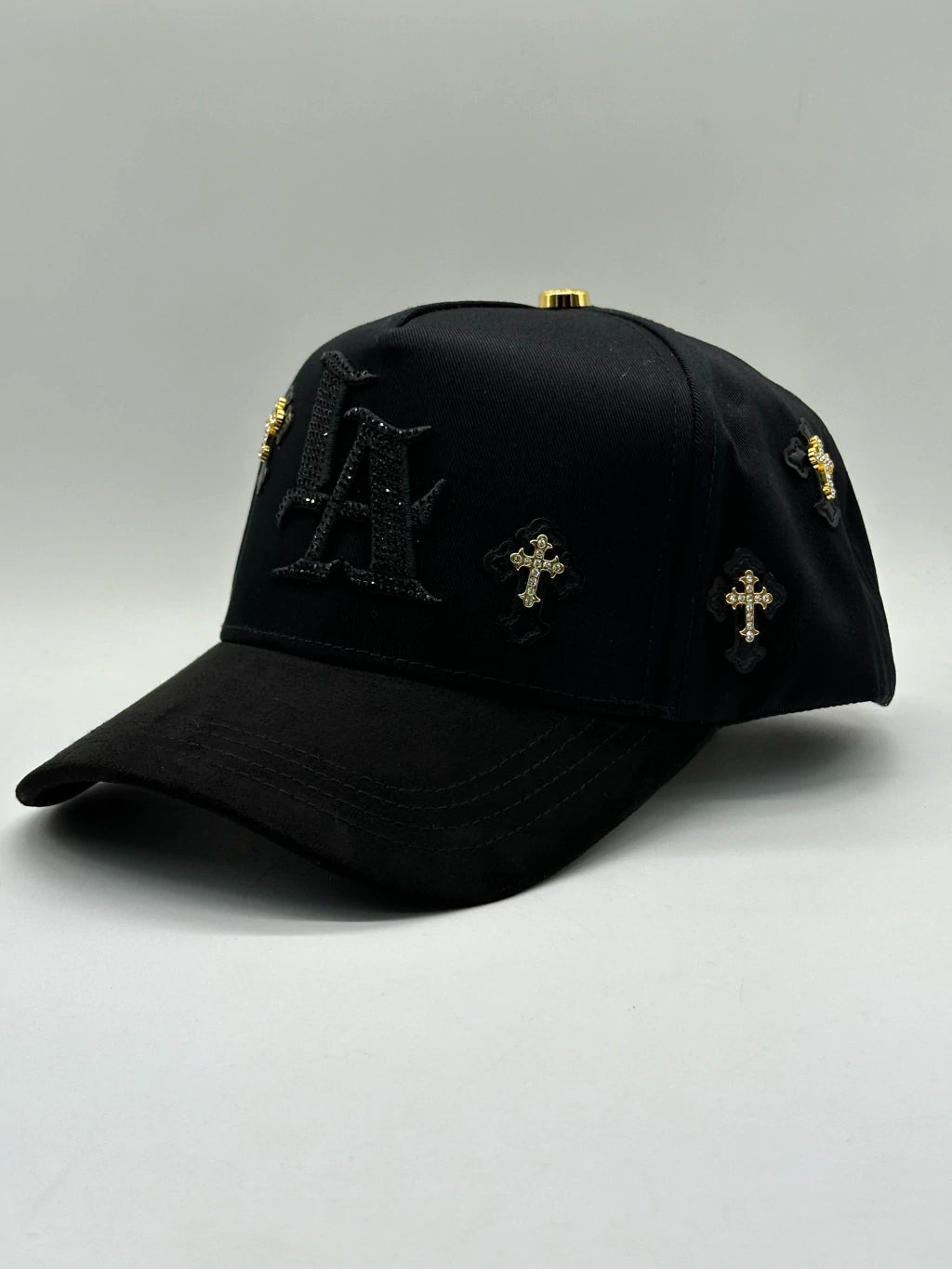 GORRA BIG BOSS // X KLAN HATS LA CRUZ GOLD