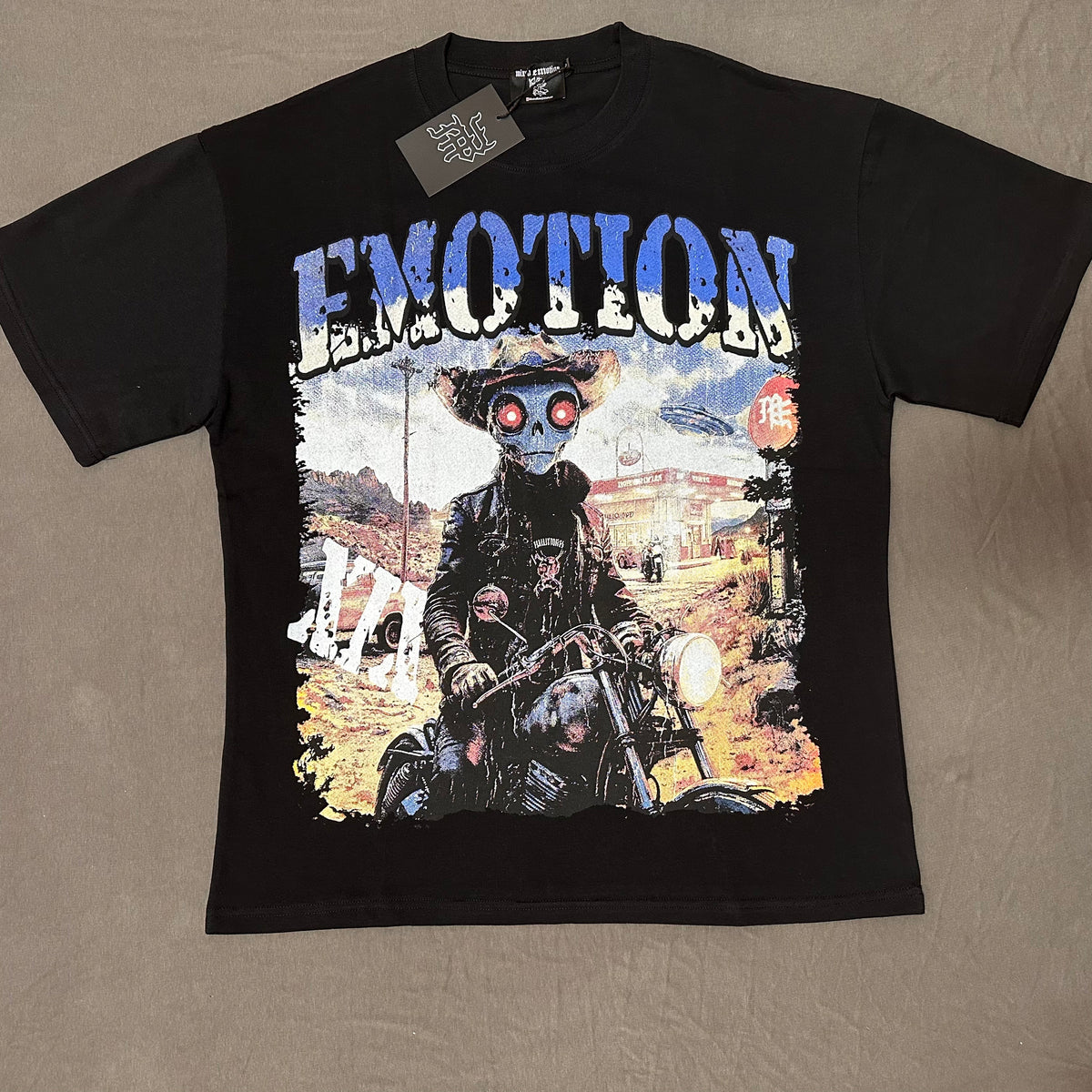 Playera Mixed Emotion – Alien Rider Black