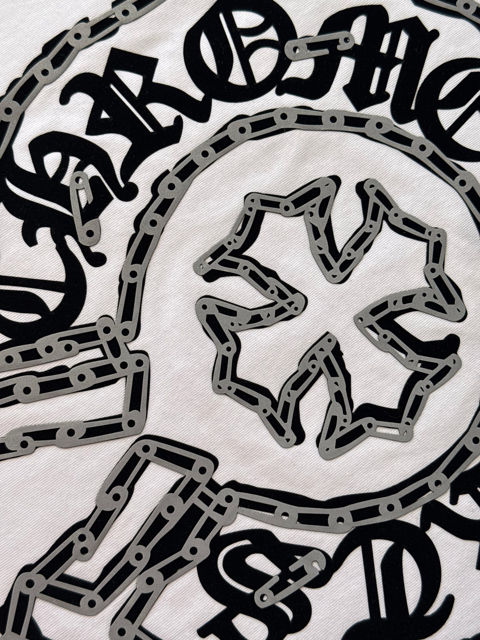 Playera Chrome Hearts Blanca