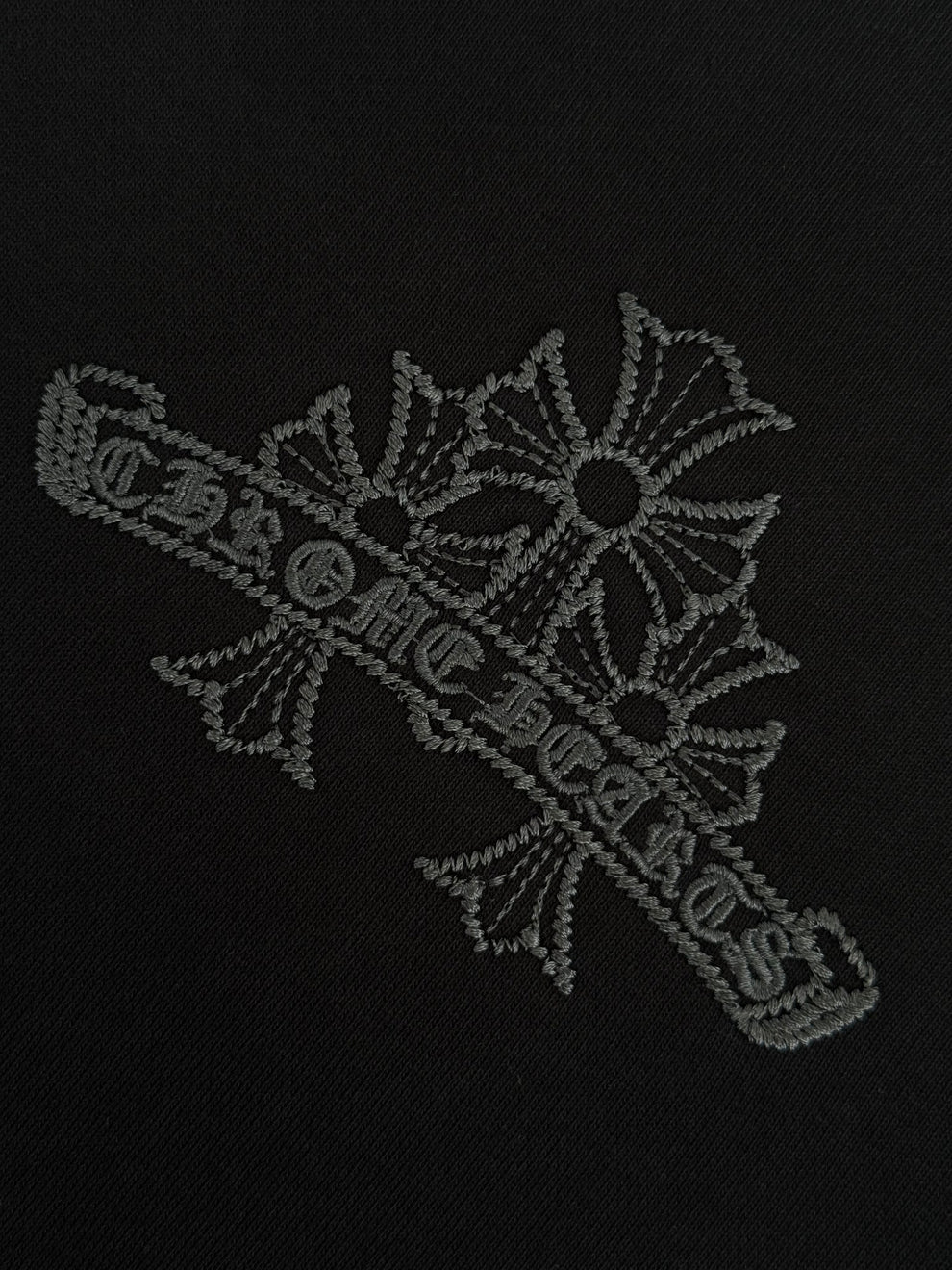 Chrome Hearts Multi Cross Hoodie – Black